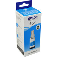 Epson T6642 Druckerpatrone (C13T664240) Cyan